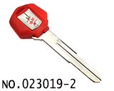 铃木摩托车芯片钥匙（红色，右槽）
