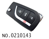 丰田汽车3键改装遥控折叠匙（2014款）