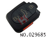 奥迪A4汽车3+1键遥控器(231G)