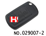 路虎发现3汽车三键遥控折叠匙（433MHZ焊脚电池）HU101