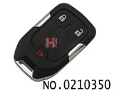 GMC汽车2+1键智能遥控匙壳（赠送小钥匙）