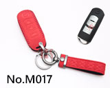 马自达汽车三键智能卡钥匙包(大红色）