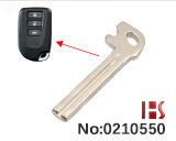 新款丰田威驰汽车智能卡小钥匙（内铣）