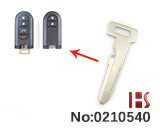 海外版丰田，大发，水星等汽车智能卡小钥匙（左槽）
