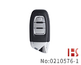 兰博基尼，奥迪754J汽车三键智能遥控匙壳（无标）